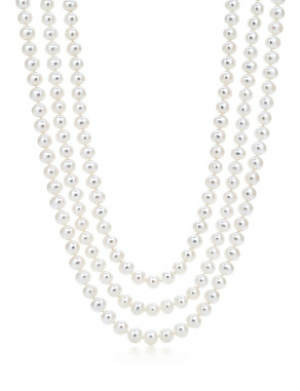 Tiffany Ziegfeld Collection necklace of freshwater cultured pearls jewelry - The Great Gatsby collection.PNG
